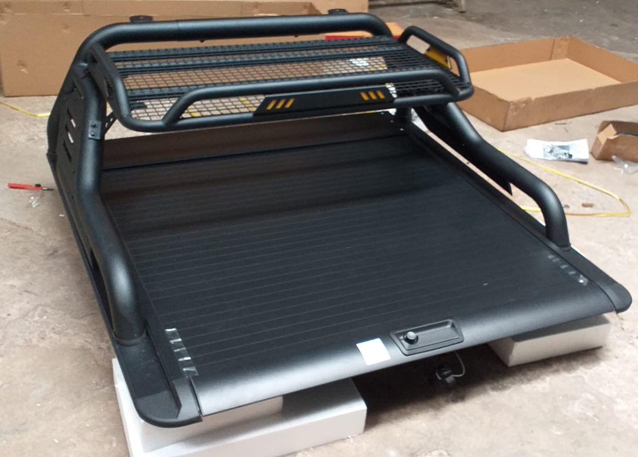 ROLLER LID+ ROLL BAR RACK PRODUCT KSL WINBO TOYOTA HILUX REVO 2020 ...