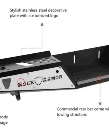 REAR BAR S2 REAR BUMPER ALL TYPE CAR 1 00008