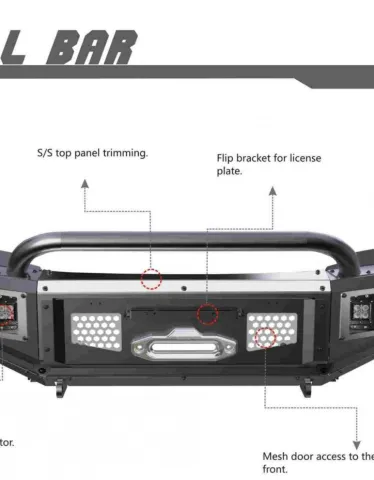 BULL BAR H1 BULL BAR ALL TYPE CAR 1 0008