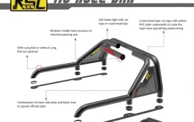 MS ROLL BAR ALL TYPE CAR