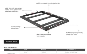 ROOF RACK KSL T5